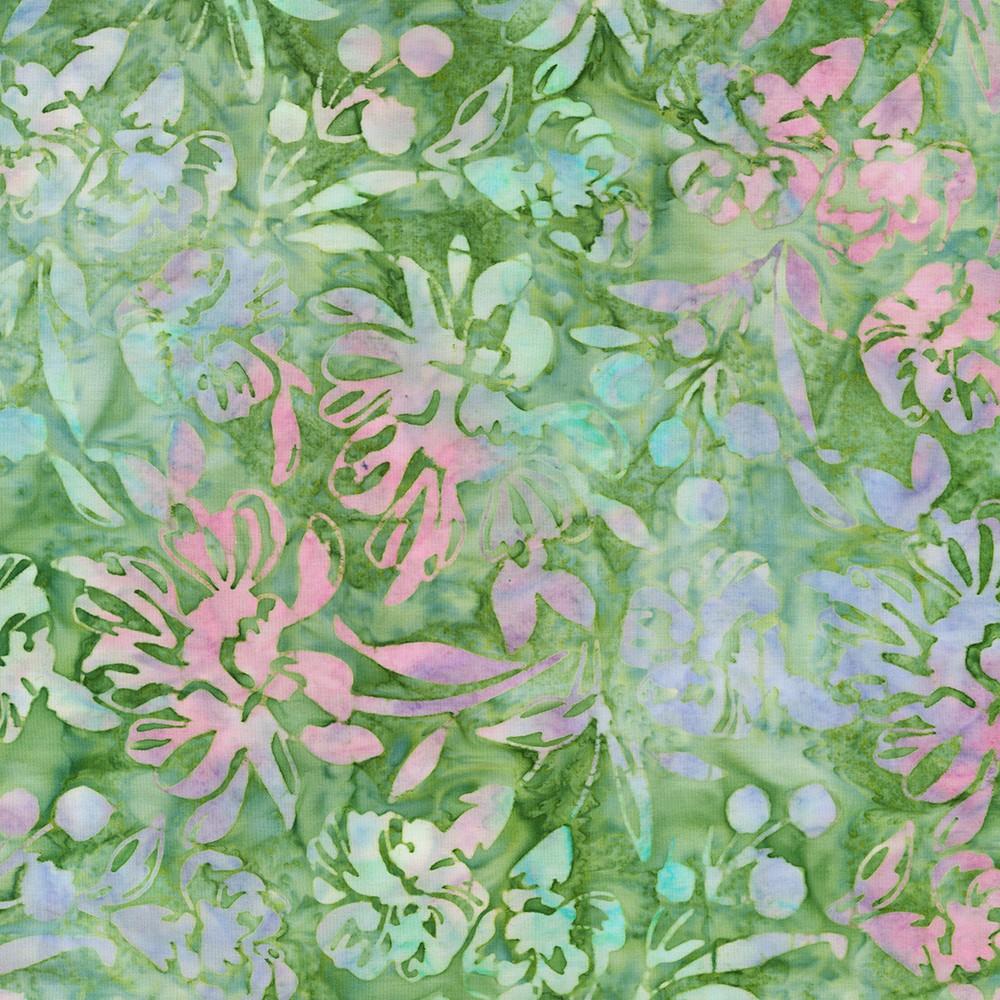 robert kaufman fabrics SRK-23398-34 SAGE from Artisan Batiks: Paisley Garden