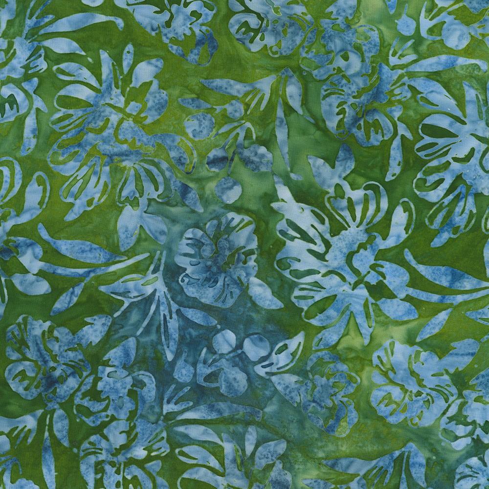 Robert Kaufman Fabrics SRK-23398-43 LEAF From Artisan Batiks: Paisley Garden