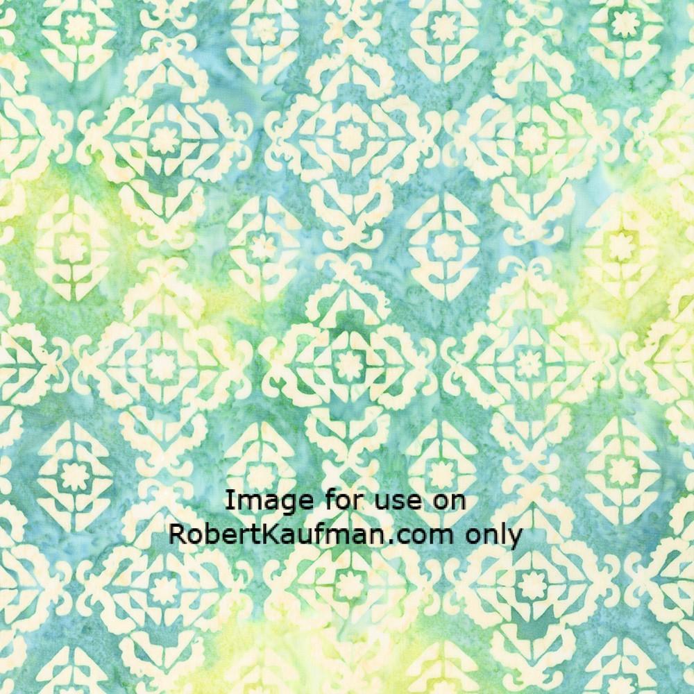 robert kaufman fabrics SRK-23400-424 PERIDOT from Artisan Batiks: Paisley Garden
