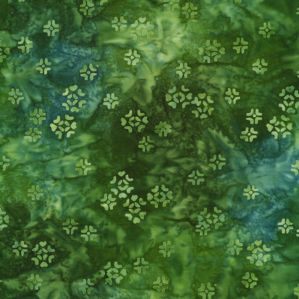 robert kaufman fabrics SRK-23401-44 FOREST from Artisan Batiks: Paisley Garden