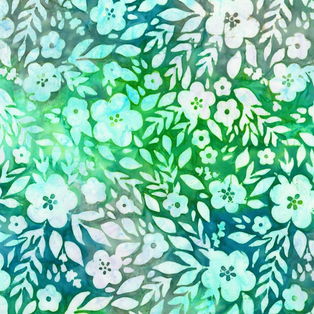 Robert Kaufman Fabrics SRK-23679-270 MEADOW From Artisan Batiks: Backyard Birds