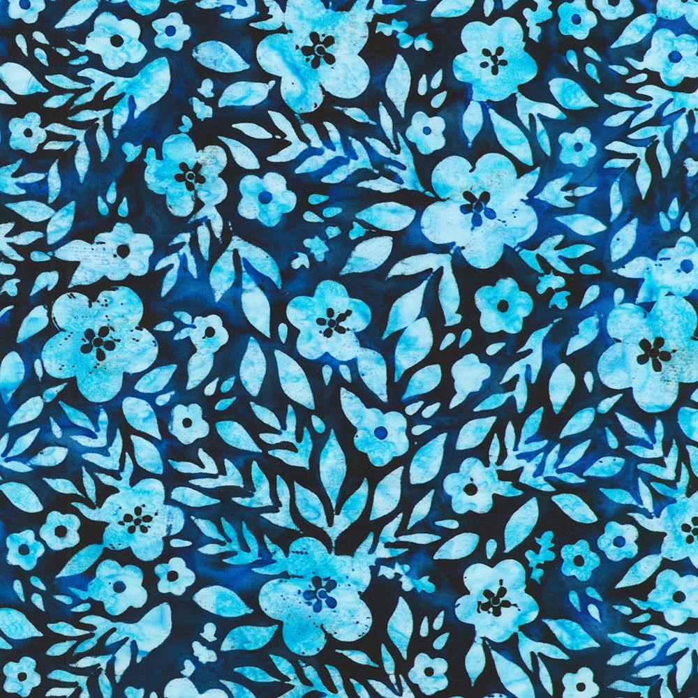 Robert Kaufman Fabrics SRK-23679-82 BLUE JAY From Artisan Batiks: Backyard Birds