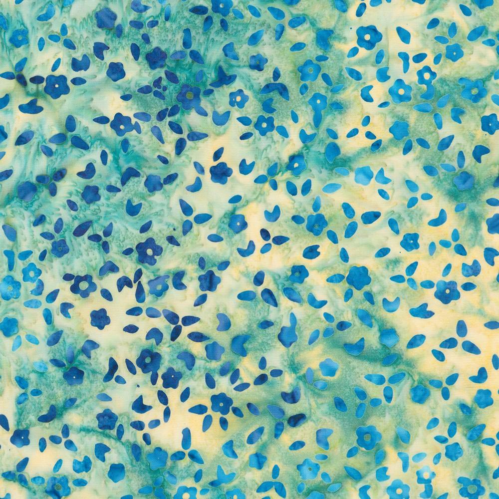 robert kaufman fabrics SRK-23681-390 BREEZE from Artisan Batiks: Backyard Birds