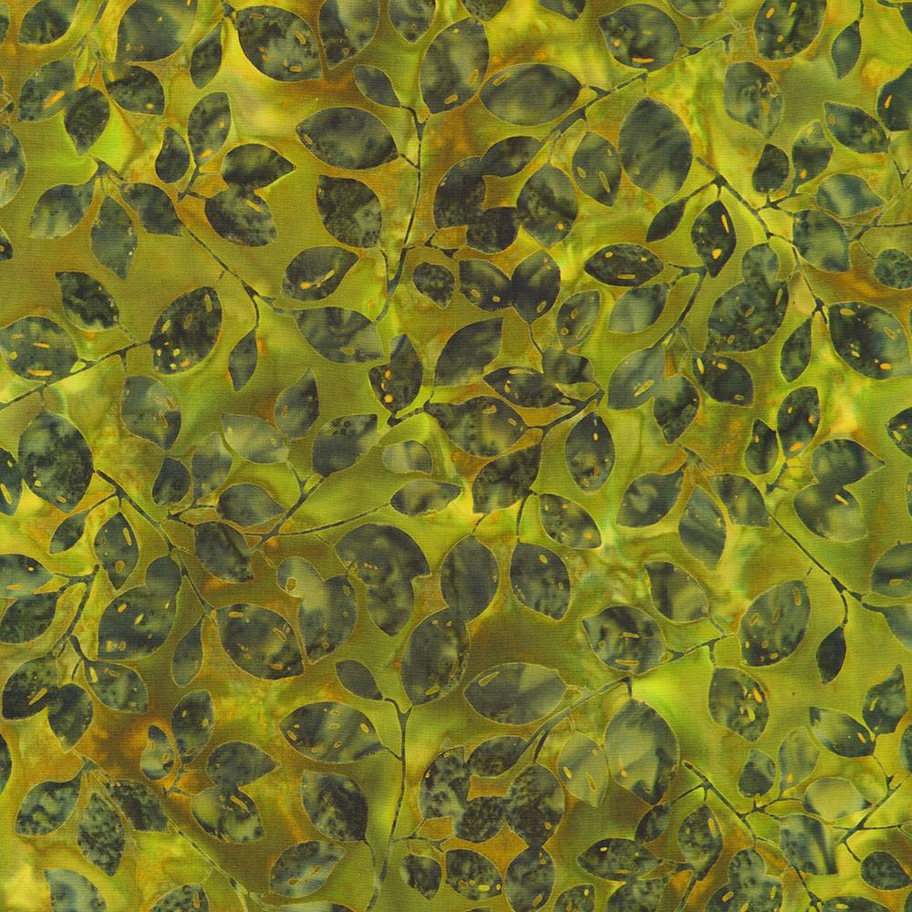 robert kaufman fabrics SRK-23941-49 OLIVE from Artisan Batiks: Aspen