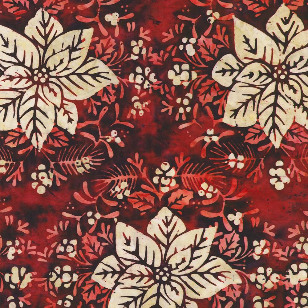 Robert Kaufman Fabrics SRK-23949-118 RUBY From Artisan Batiks: Christmas Cheer