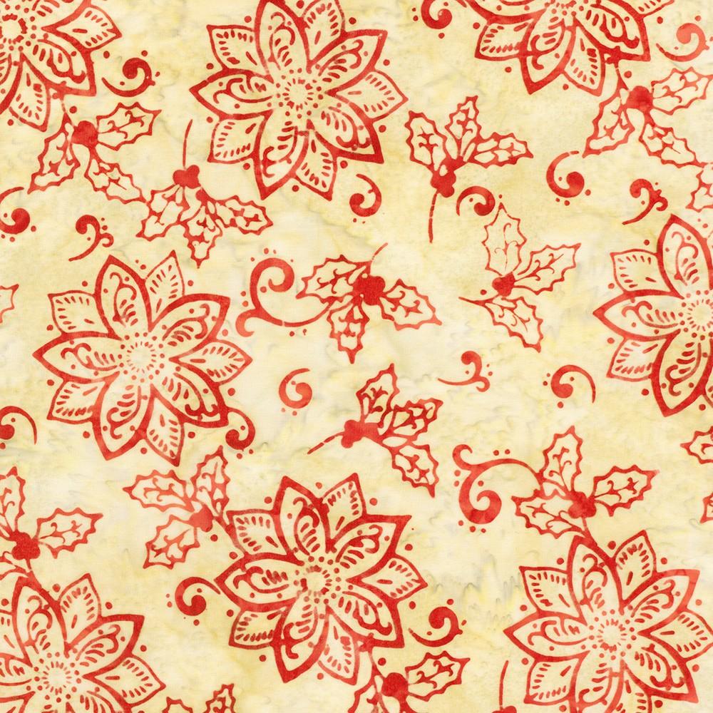 robert kaufman fabrics SRK-23950-90 PEARL from Artisan Batiks: Christmas Cheer
