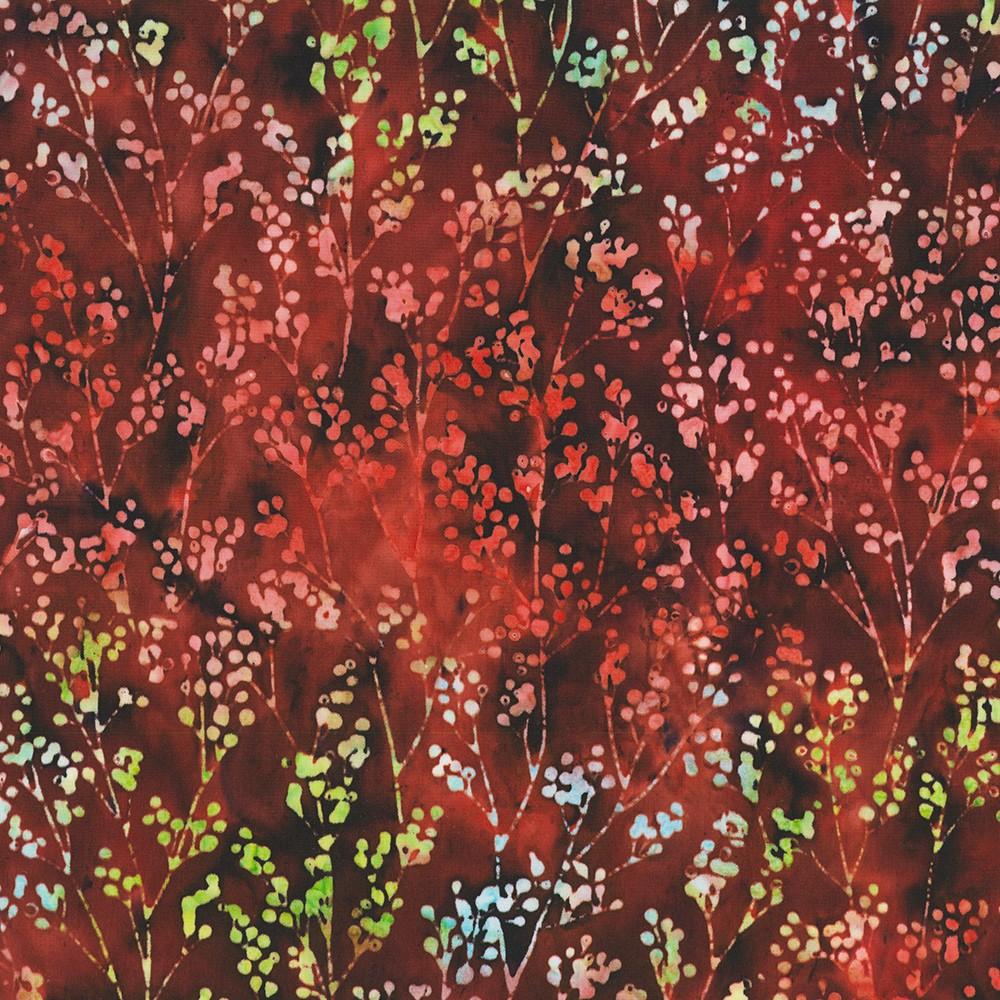 robert kaufman fabrics SRK-23953-105 GARNET from Artisan Batiks: Christmas Cheer