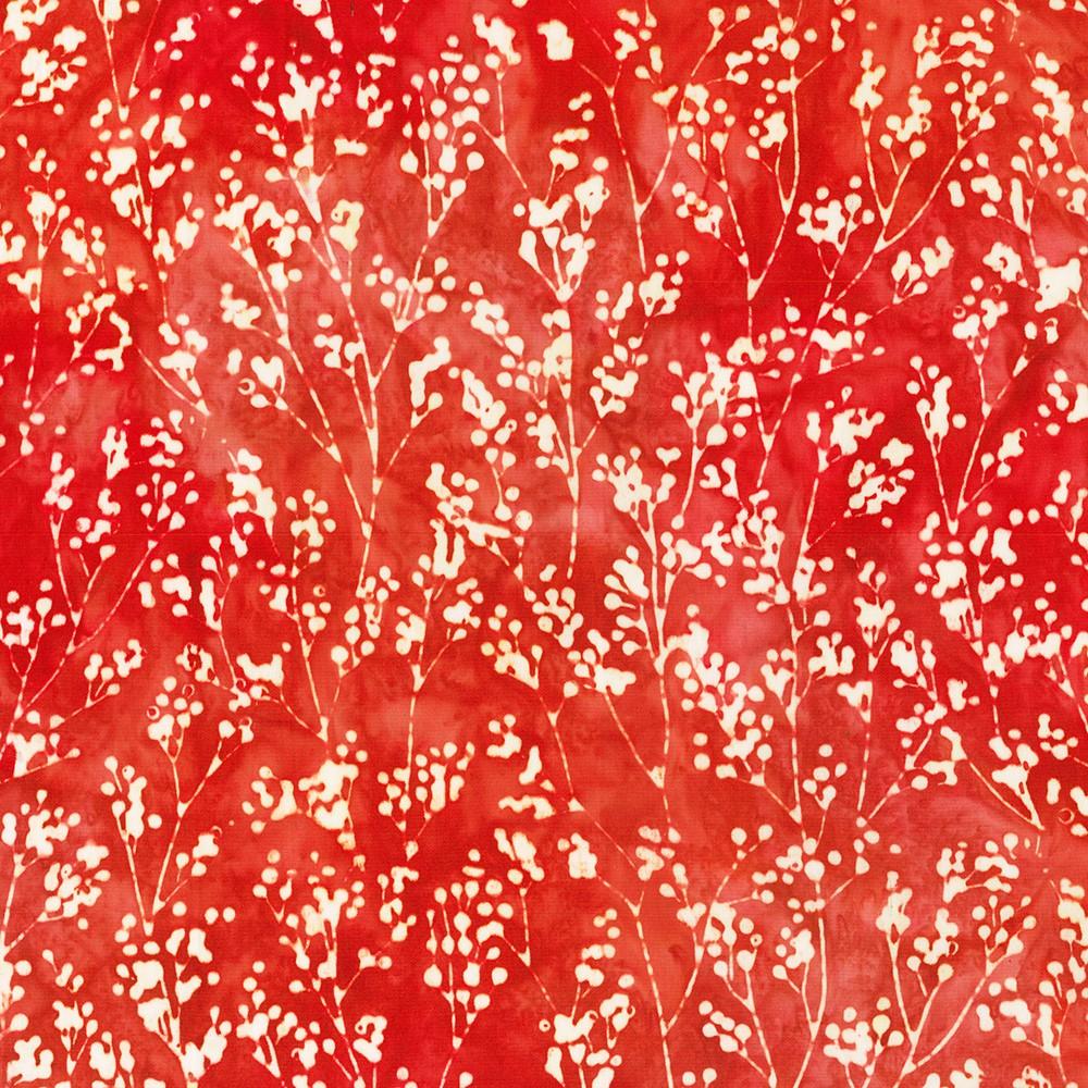robert kaufman fabrics SRK-23953-478 CANDY CANE from Artisan Batiks: Christmas Cheer