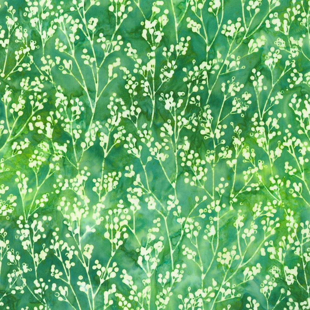 robert kaufman fabrics SRK-23953-51 JADE from Artisan Batiks: Christmas Cheer