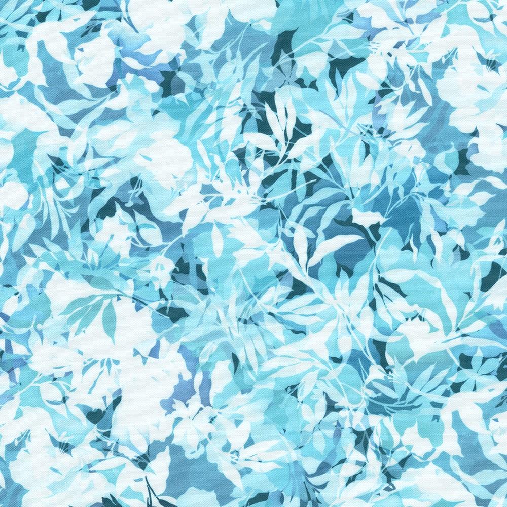 robert kaufman fabrics SRKD-22688-66 SLATE from Artful Blooms