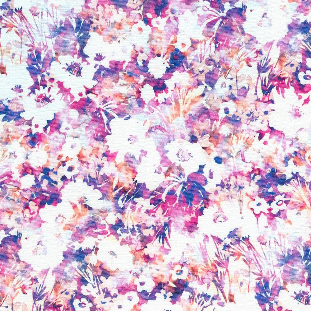 robert kaufman fabrics SRKD-23079-235 HYACINTH from Bella Blossoms