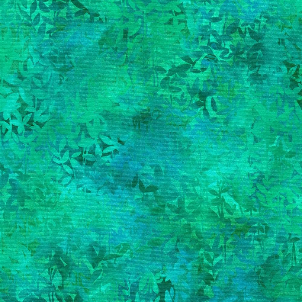 Robert Kaufman Fabrics SRKD-23081-213 TEAL From Bella Blossoms