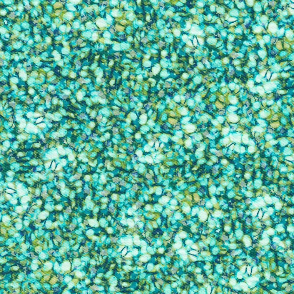 robert kaufman fabrics SRKD-23082-213 TEAL from Bella Blossoms