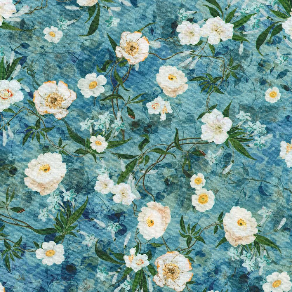 Robert Kaufman Fabrics SRKD-23271-71 LAGOON From Serene Dream
