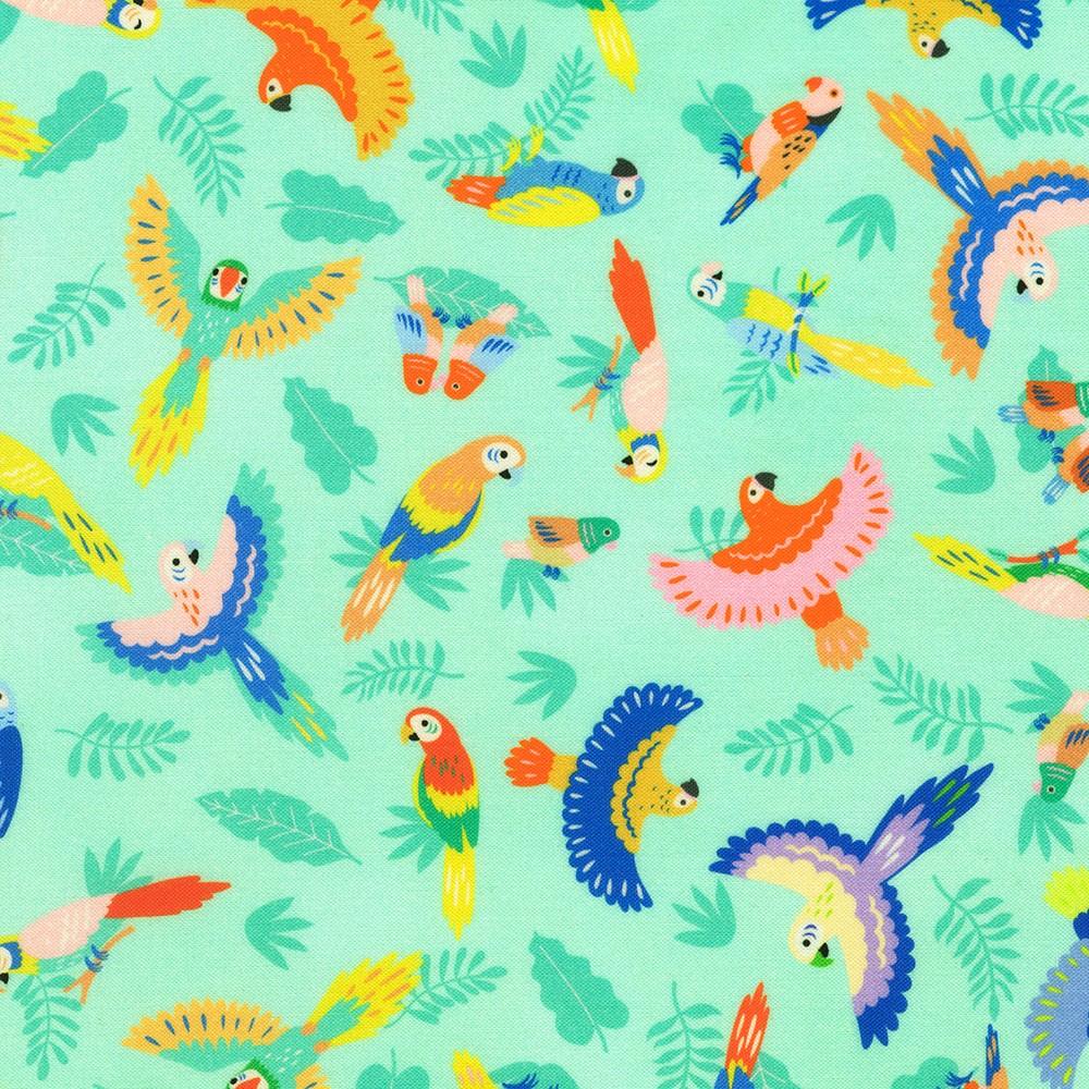 robert kaufman fabrics SRKD-23455-36 ALOE from Treetop Jungle