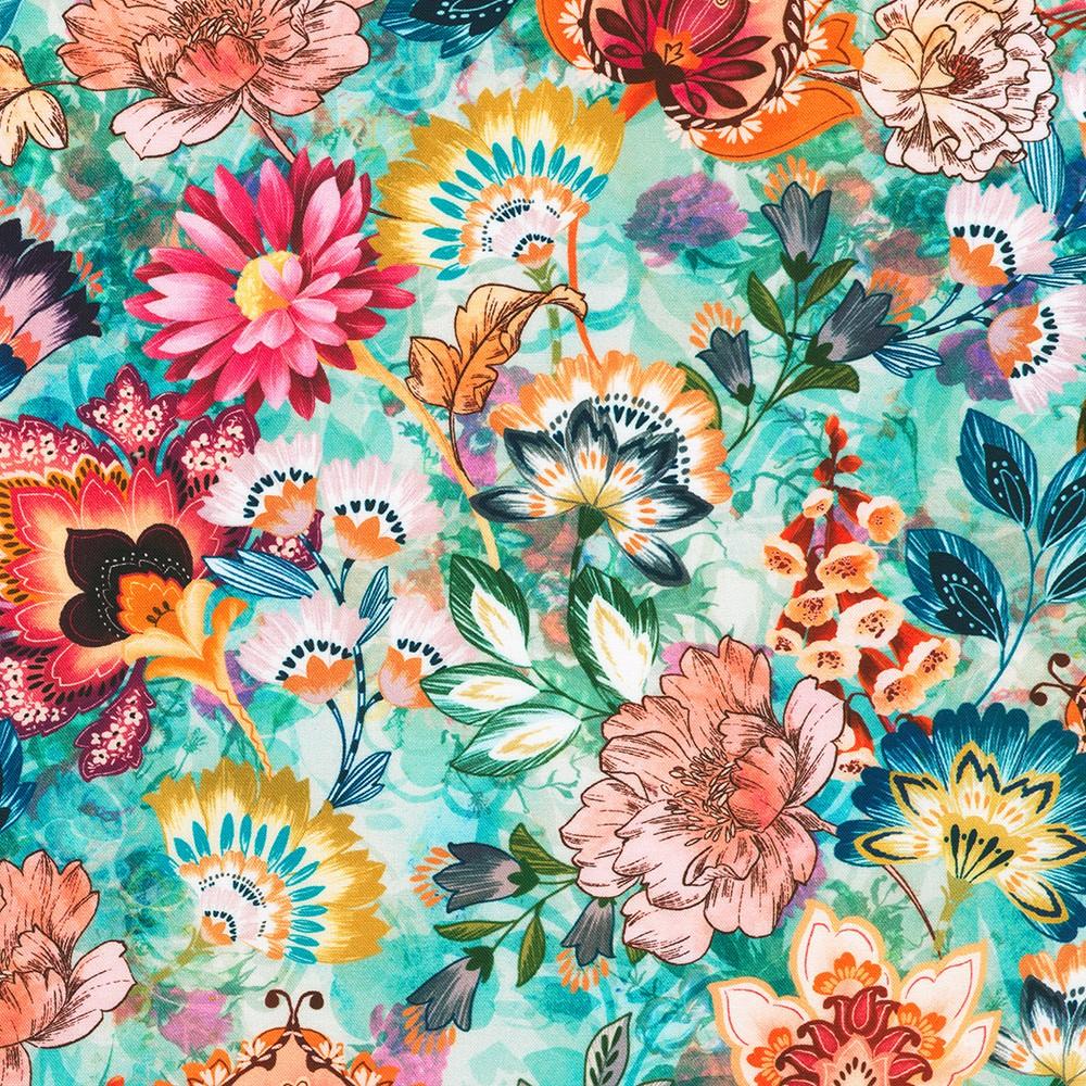 Robert Kaufman Fabrics SRKD-23487-364 ASTRAL From Baroque Bloom