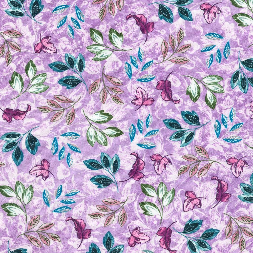 robert kaufman fabrics SRKD-23493-21 LILAC from Baroque Bloom