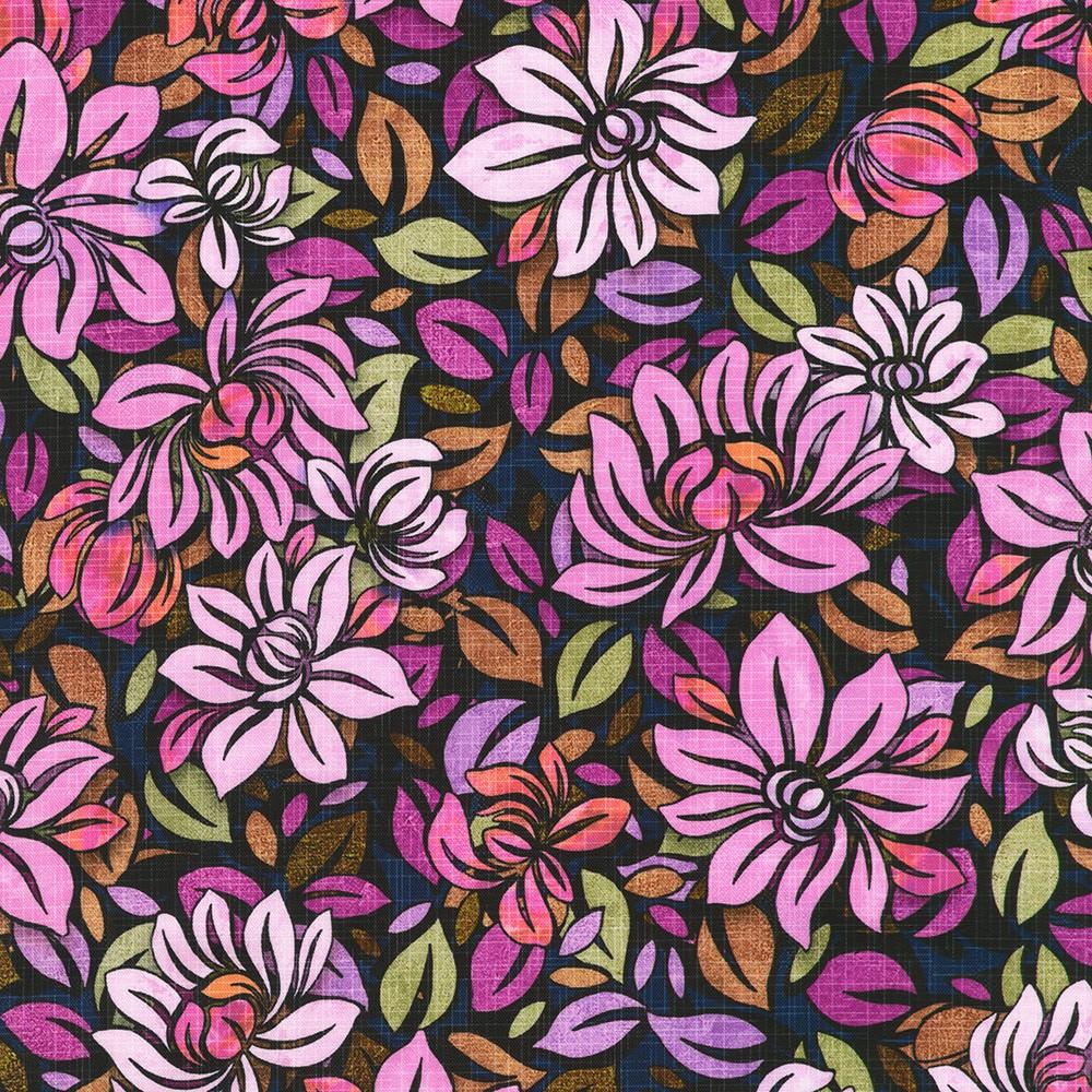 robert kaufman fabrics SRKD-23894-472 DAHLIA from Quilter's Linen - Garden Walk