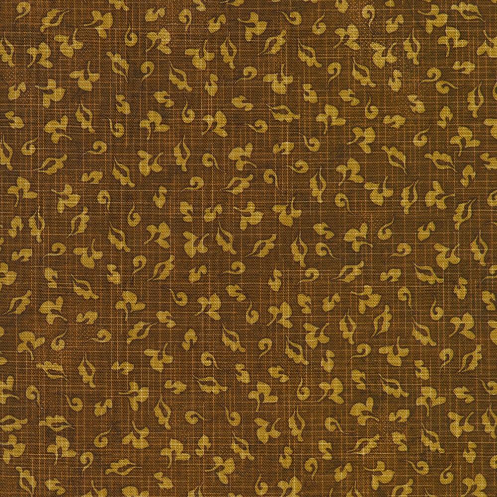 robert kaufman fabrics SRKD-23899-342 CHESTNUT from Quilter's Linen - Garden Walk