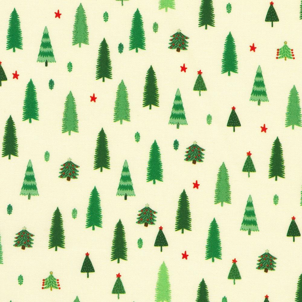 Robert Kaufman Fabrics SRKD-23910-14 NATURAL From Tiny Tidings