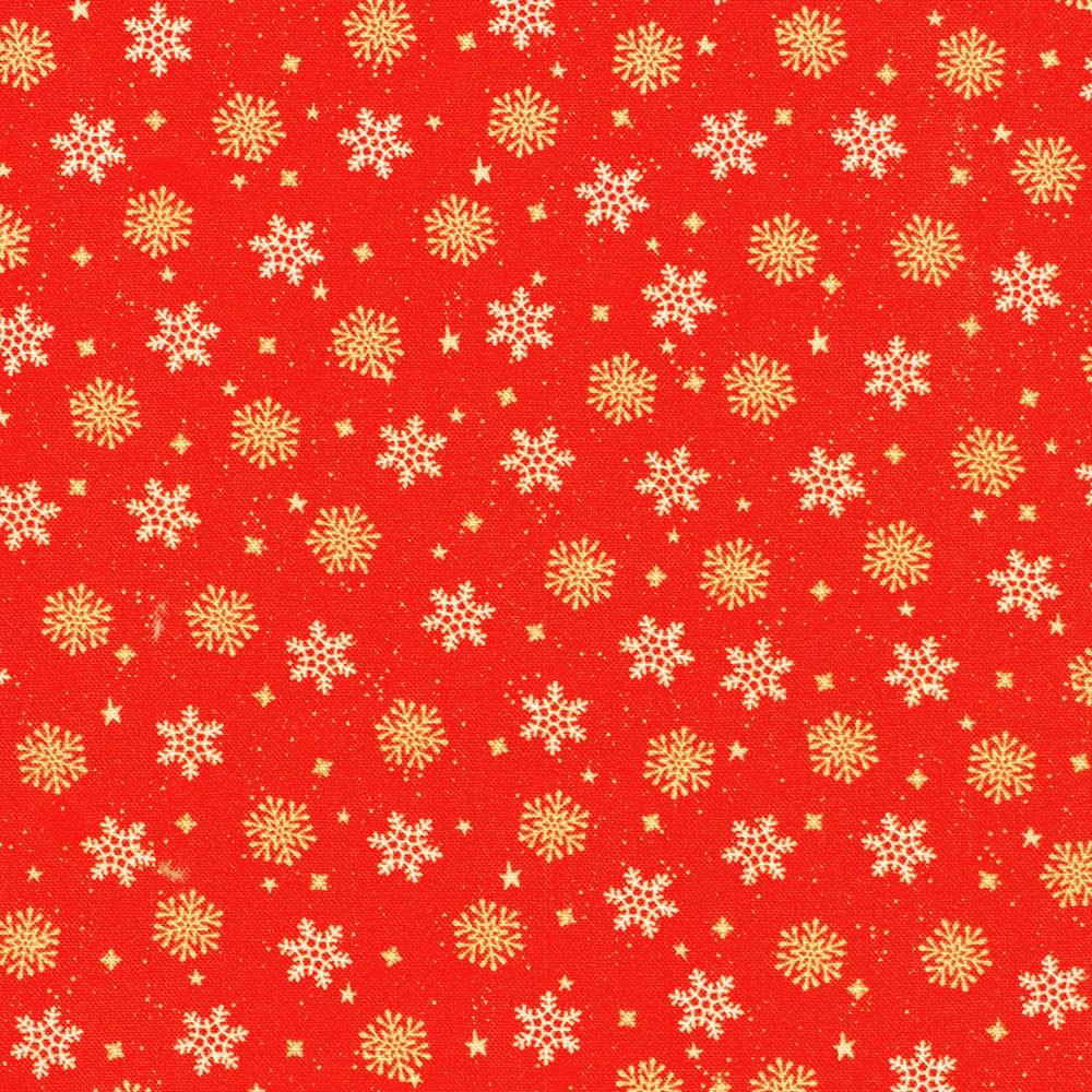 robert kaufman fabrics SRKD-23911-3 RED from Tiny Tidings