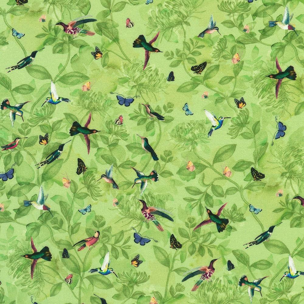 robert kaufman fabrics SRKD-23985-41 CELERY from Twilight Terrace