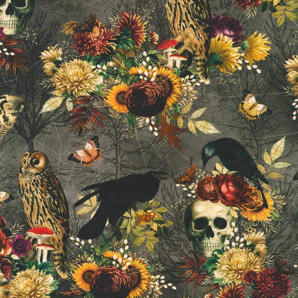 robert kaufman fabrics SRKD-23994-304 SHADOW from Ravenwood