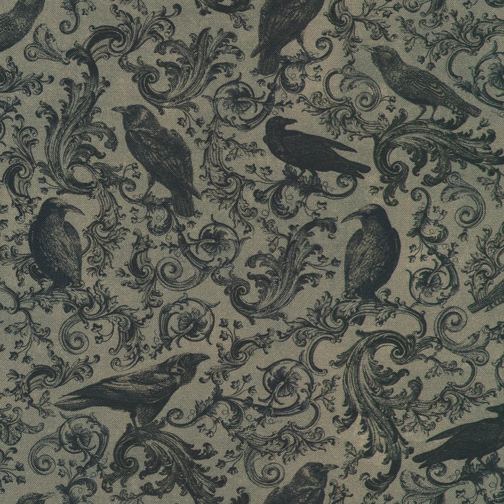 robert kaufman fabrics SRKD-23996-304 SHADOW from Ravenwood