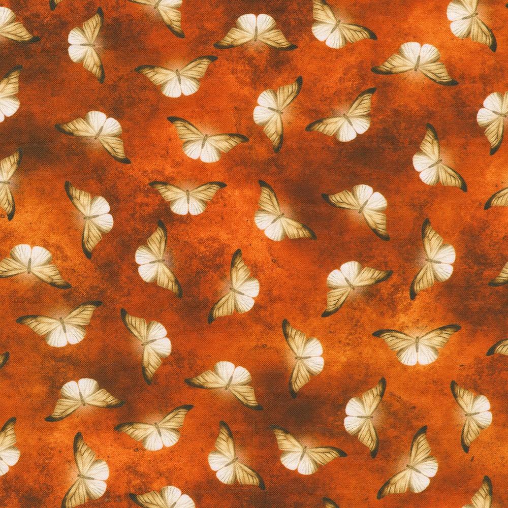 robert kaufman fabrics SRKD-23997-322 ORANGE SPICE from Ravenwood