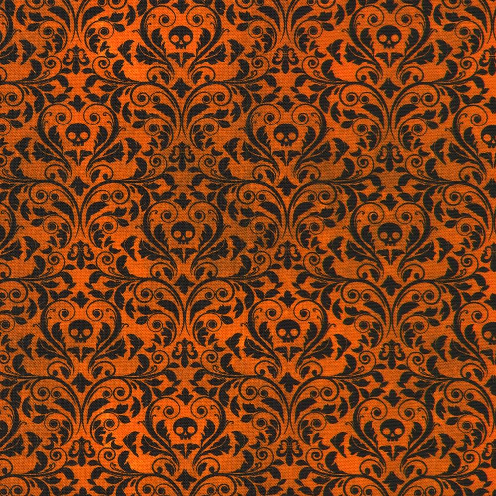 robert kaufman fabrics SRKD-23998-148 PUMPKIN from Ravenwood