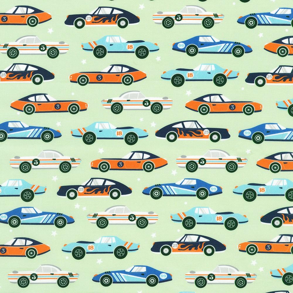 robert kaufman fabrics SRKD-24039-32 MINT from Full Speed Ahead