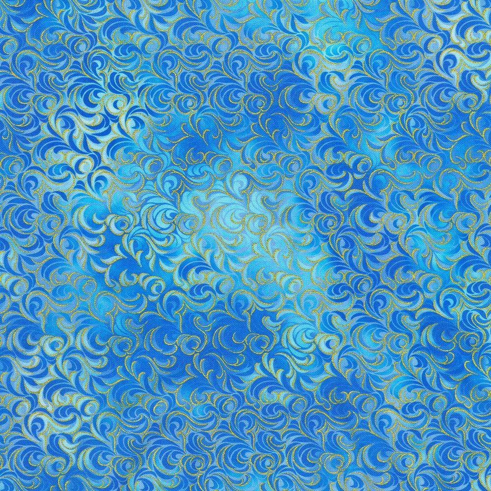 Robert Kaufman Fabrics SRKDM-23067-63 SKY From Mixed Metallics