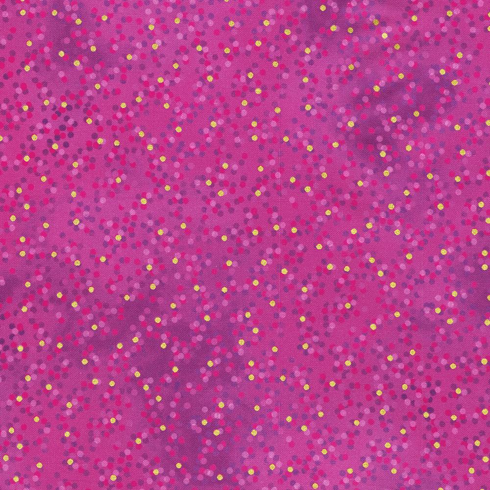 Robert Kaufman Fabrics SRKDM-23069-472 DAHLIA From Mixed Metallics