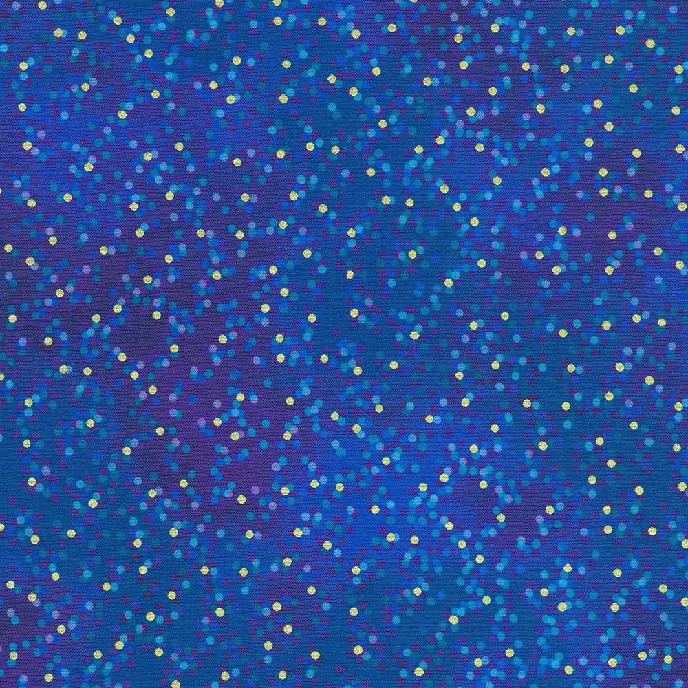 Robert Kaufman Fabrics SRKDM-23069-74 SAPPHIRE From Mixed Metallics