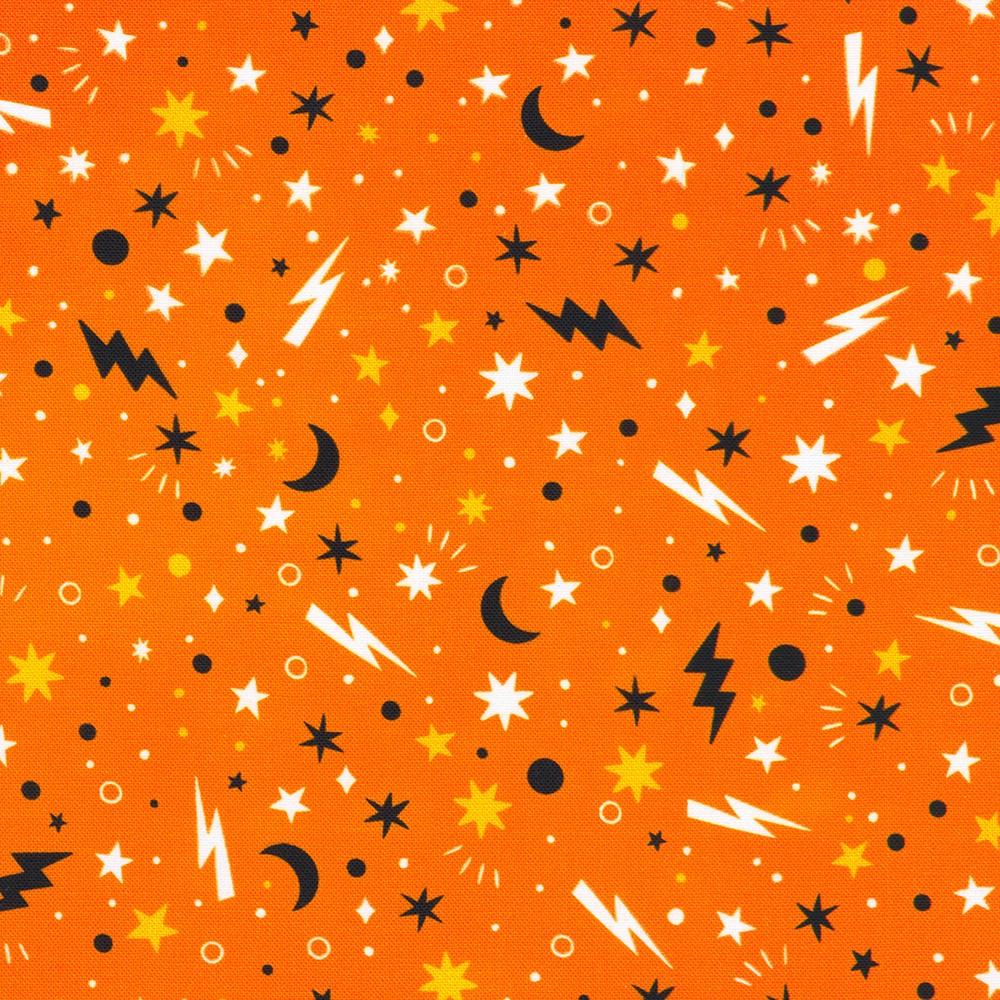 Robert Kaufman Fabrics SRKDO-23744-148 PUMPKIN From Lights Out