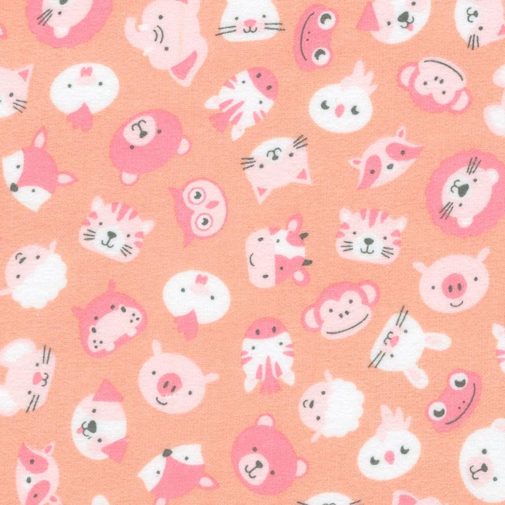 robert kaufman fabrics SRKF-22728-144 PEACH from Cozy Cotton Flannel