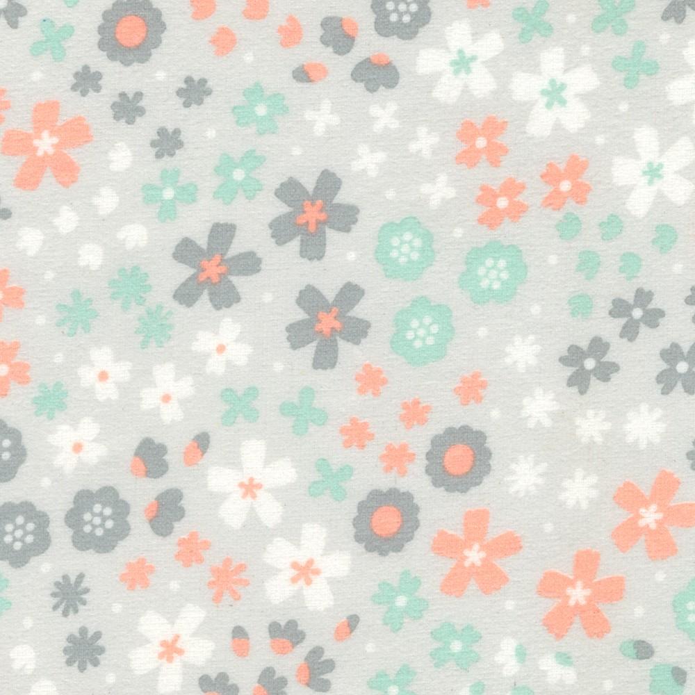 robert kaufman fabrics SRKF-22729-186 SILVER from Cozy Cotton Flannel