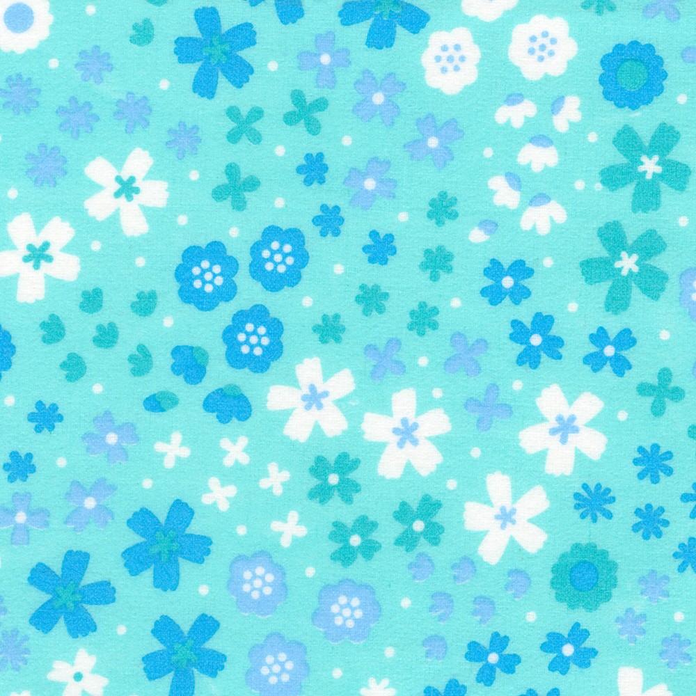 robert kaufman fabrics SRKF-22729-32 MINT from Cozy Cotton Flannel
