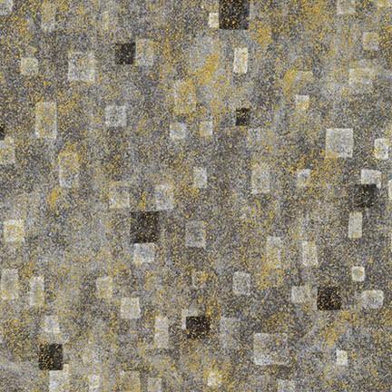 robert kaufman fabrics SRKM-17181-184 CHARCOAL from Gustav Klimt