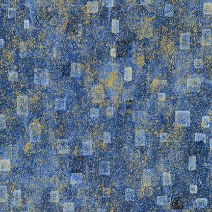 robert kaufman fabrics SRKM-17181-4 BLUE from Gustav Klimt