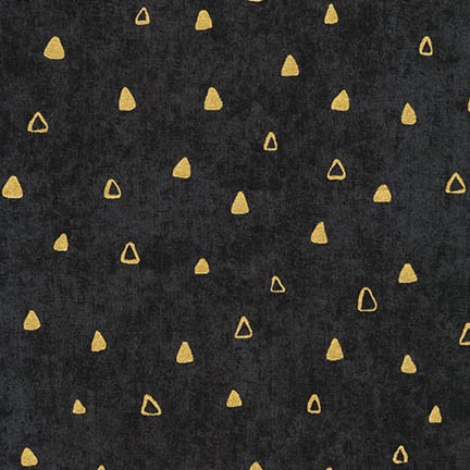 robert kaufman fabrics SRKM-17182-2 BLACK from Gustav Klimt
