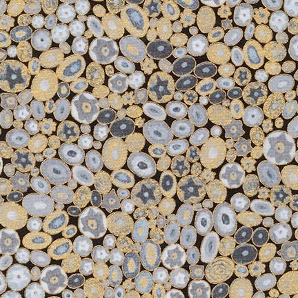 robert kaufman fabrics SRKM-17183-12 GREY from Gustav Klimt