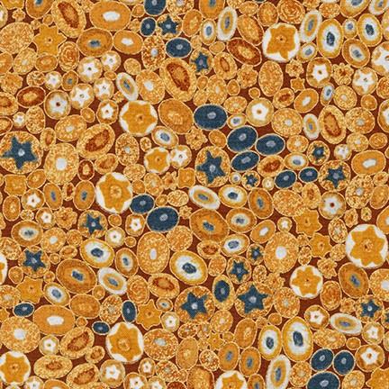 robert kaufman fabrics SRKM-17183-133 GOLD from Gustav Klimt