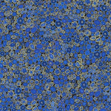 Robert Kaufman Fabrics SRKM-17183-74 SAPPHIRE From Gustav Klimt