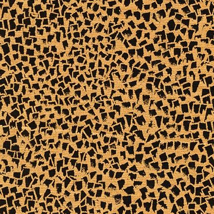 robert kaufman fabrics SRKM-18657-2 BLACK from Gustav Klimt