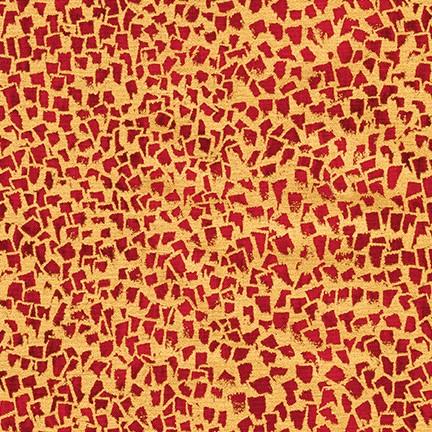 Robert Kaufman Fabrics SRKM-18657-3 RED From Gustav Klimt
