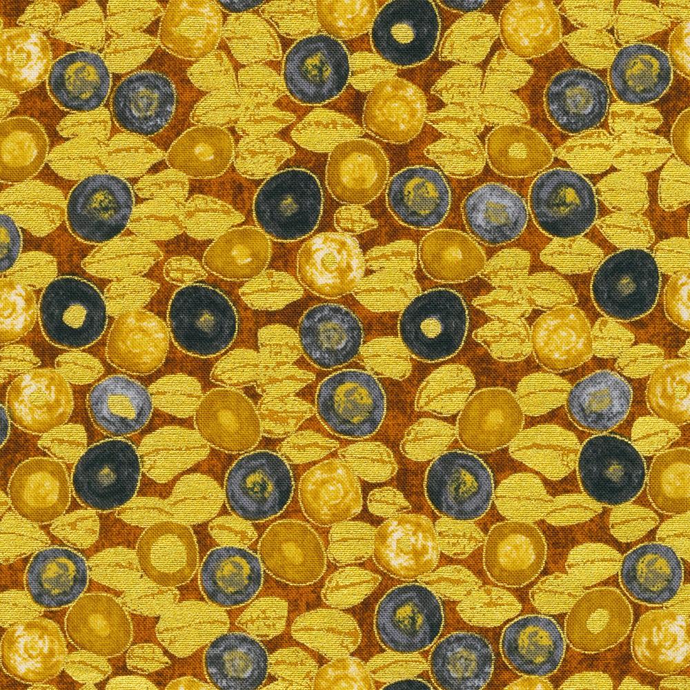 robert kaufman fabrics SRKM-21351-133 GOLD from Gustav Klimt