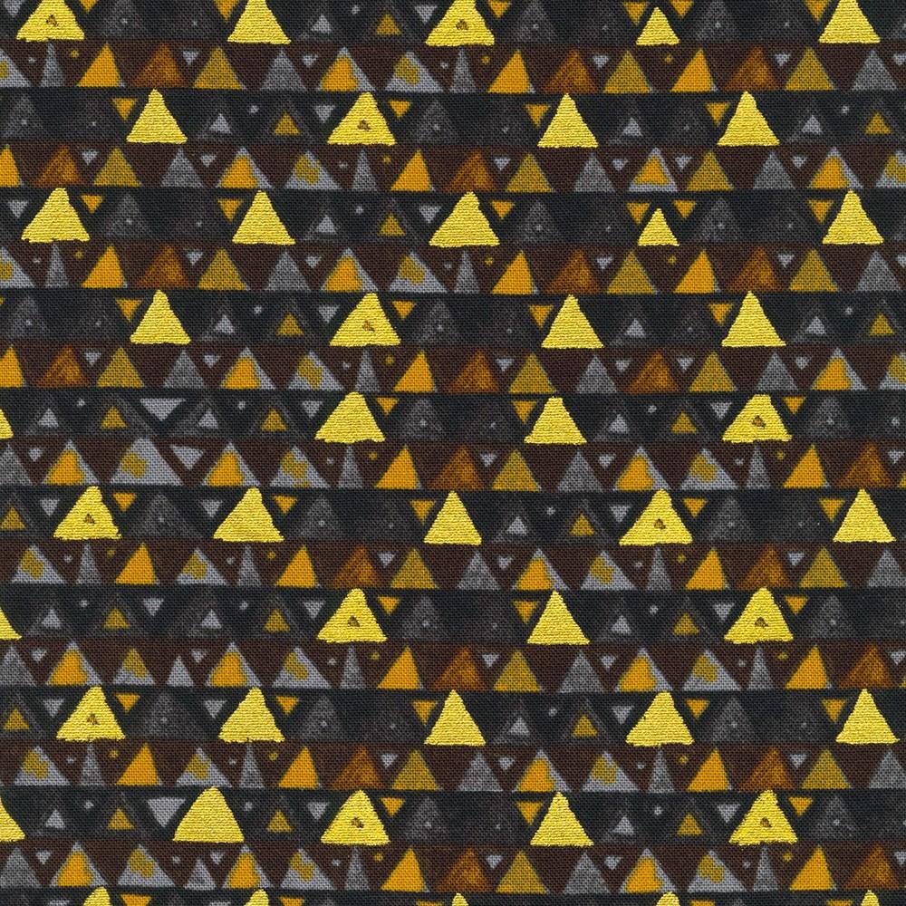 robert kaufman fabrics SRKM-21352-2 BLACK from Gustav Klimt