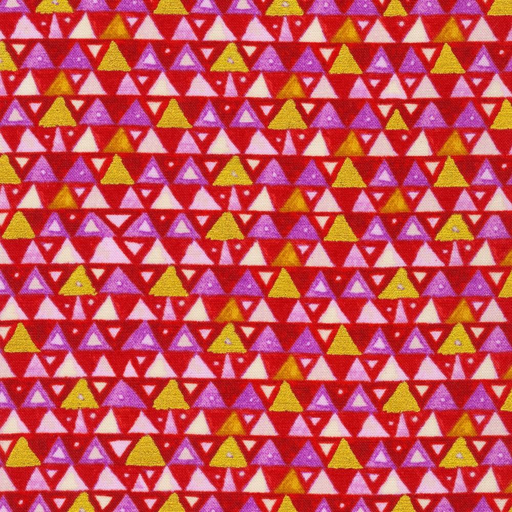 robert kaufman fabrics SRKM-21352-97 ROSE from Gustav Klimt
