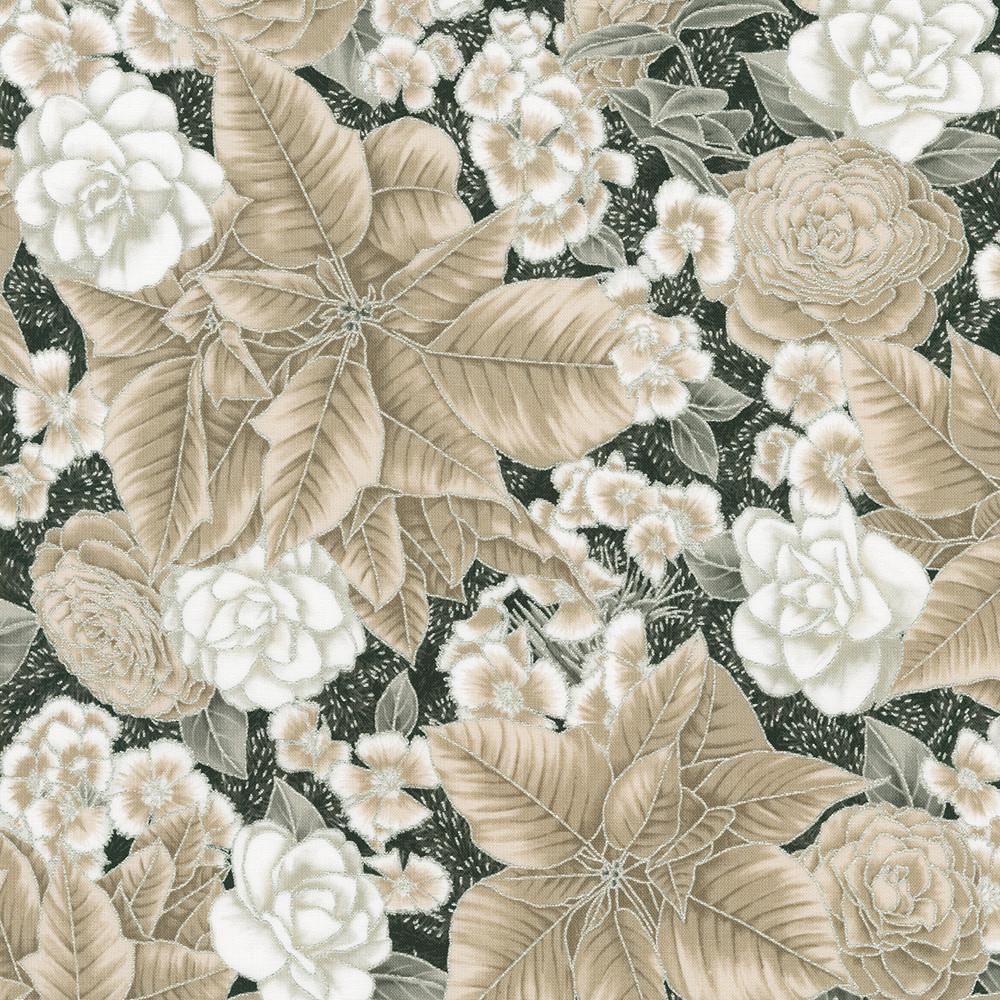 Robert Kaufman Fabrics SRKM-22946-304 SHADOW From Holiday Flourish-Peppermint Twist